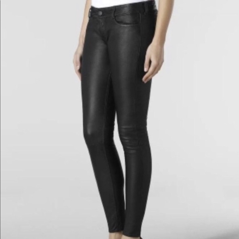 AllSaints Mauritius Leather Pant - Picture 7 of 7